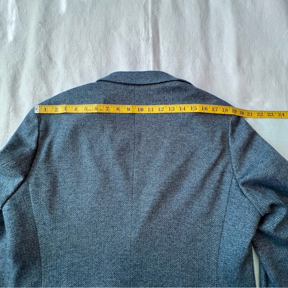 Pierre Cardin Men’s Lightweight Semi Fitted Sport Coat Blazer Jacket Blue Sz 50 - Picture 8 of 12